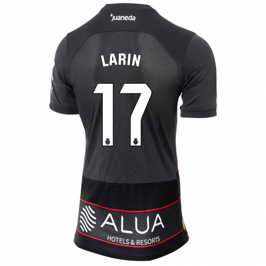 Herren Cyle Larin #17 Schwarz Auswärtstrikot Trikot 2023/24 T-Shirt Schweiz