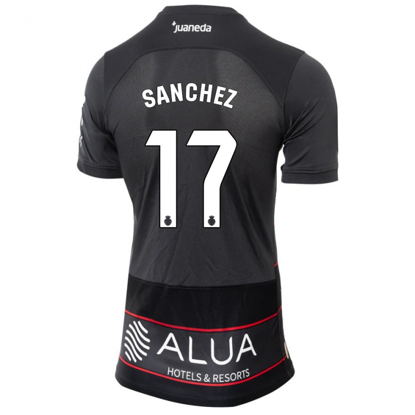 Herren Avelino Sánchez #17 Schwarz Auswärtstrikot Trikot 2023/24 T-Shirt Schweiz