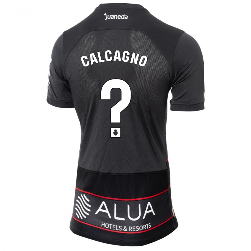 Herren Bruno Calcagno #0 Schwarz Auswärtstrikot Trikot 2023/24 T-Shirt Schweiz
