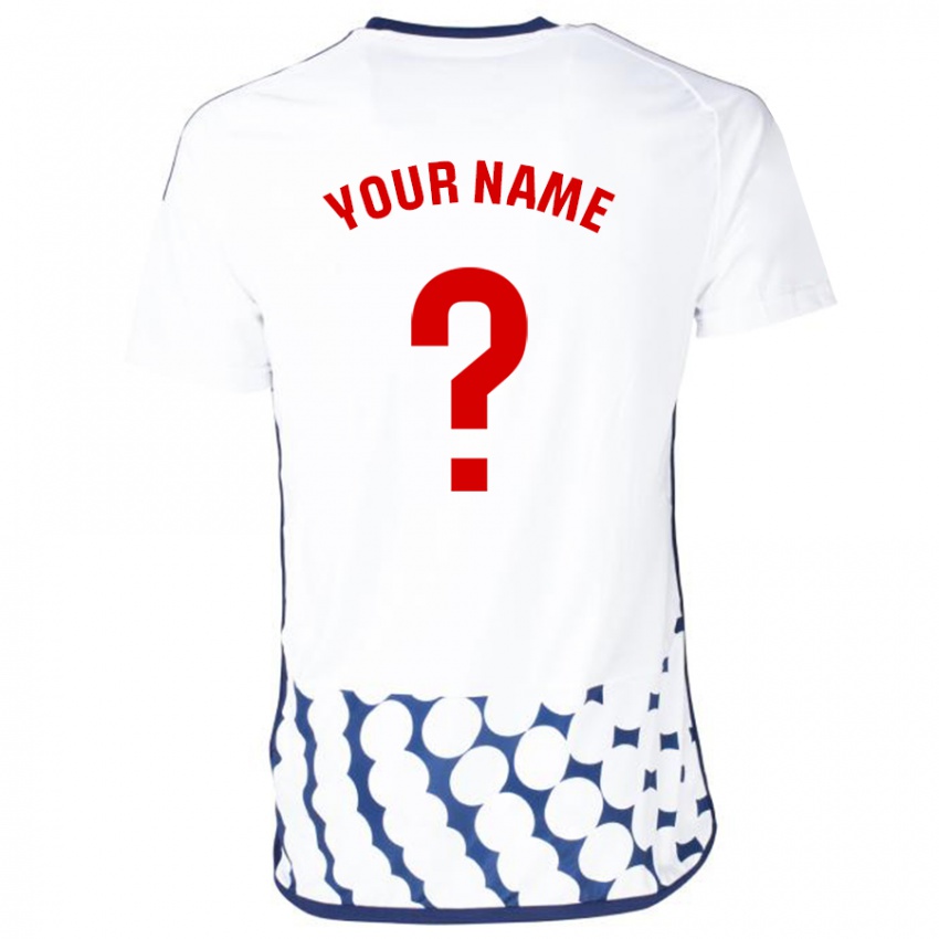 Herren Ihren Namen #0 Weiß Auswärtstrikot Trikot 2023/24 T-Shirt Schweiz
