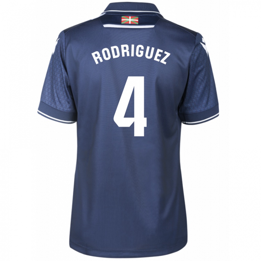 Herren Peru Rodriguez #4 Marine Auswärtstrikot Trikot 2023/24 T-Shirt Schweiz