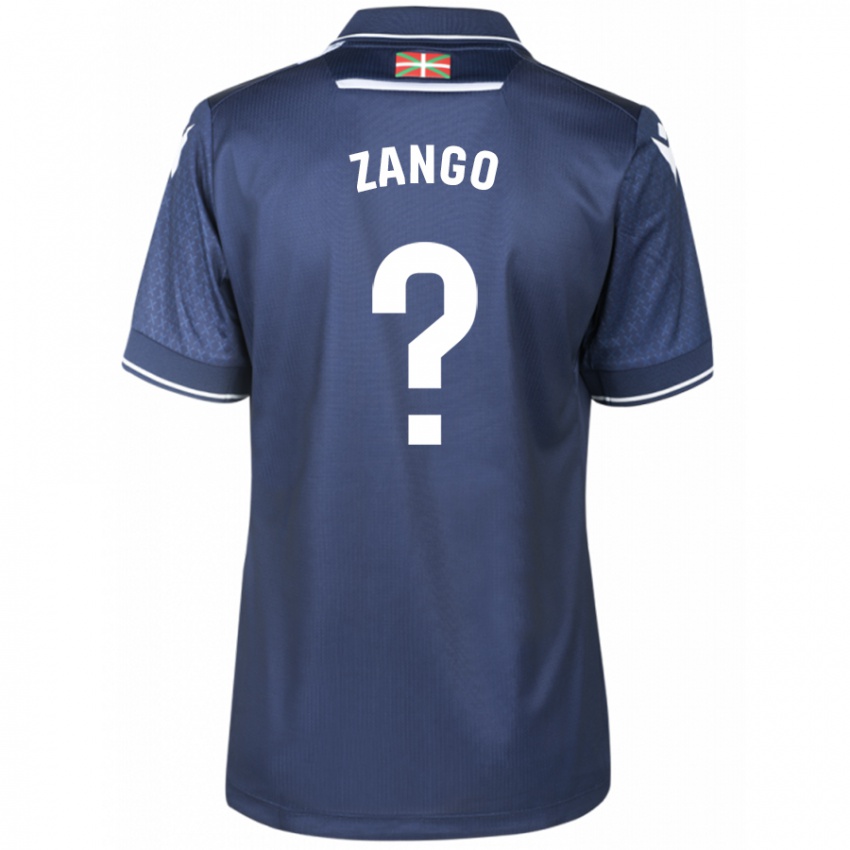 Herren Adrián Zango #0 Marine Auswärtstrikot Trikot 2023/24 T-Shirt Schweiz