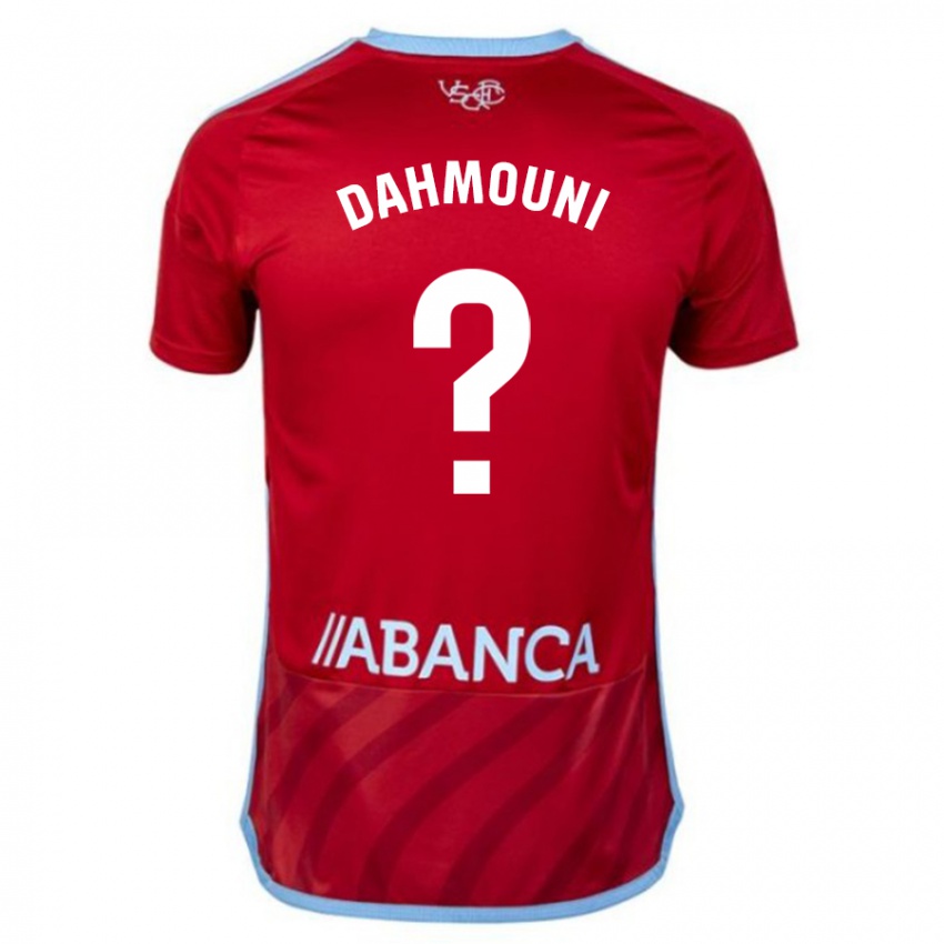 Herren Moha Dahmouni #0 Rot Auswärtstrikot Trikot 2023/24 T-Shirt Schweiz