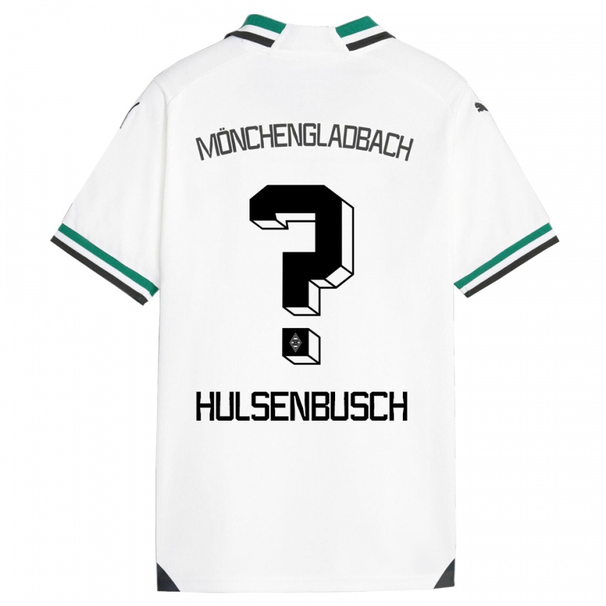 Damen Daniel Hülsenbusch #0 Weiß Grün Heimtrikot Trikot 2023/24 T-Shirt Schweiz