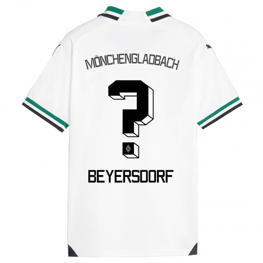 Damen Chris Beyersdorf #0 Weiß Grün Heimtrikot Trikot 2023/24 T-Shirt Schweiz
