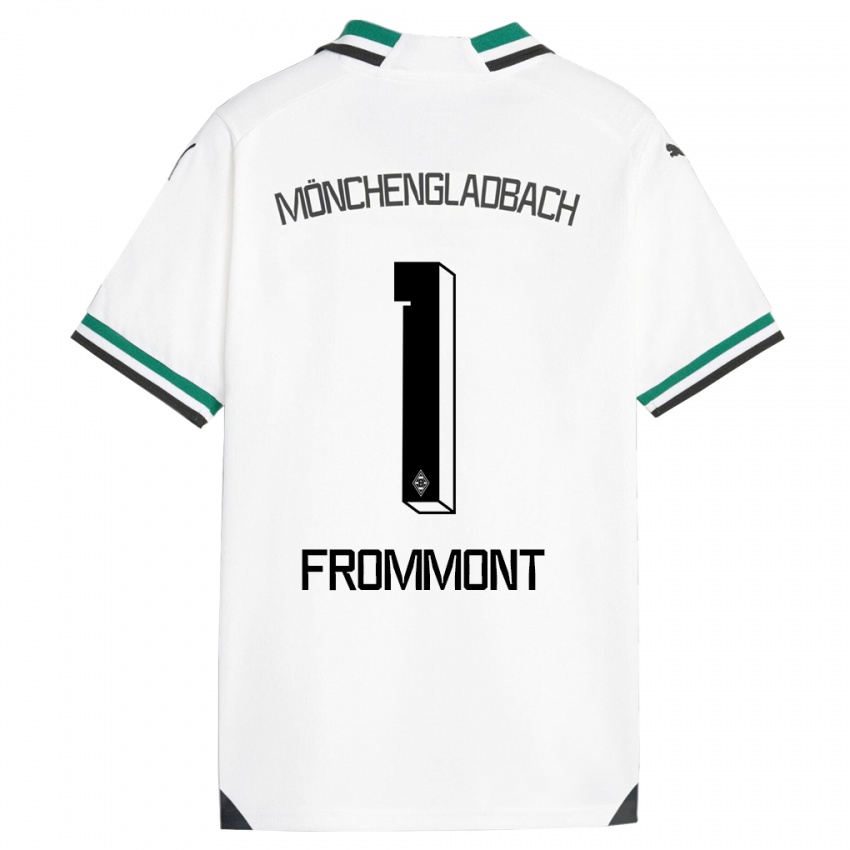Damen Romina Frommont #1 Weiß Grün Heimtrikot Trikot 2023/24 T-Shirt Schweiz