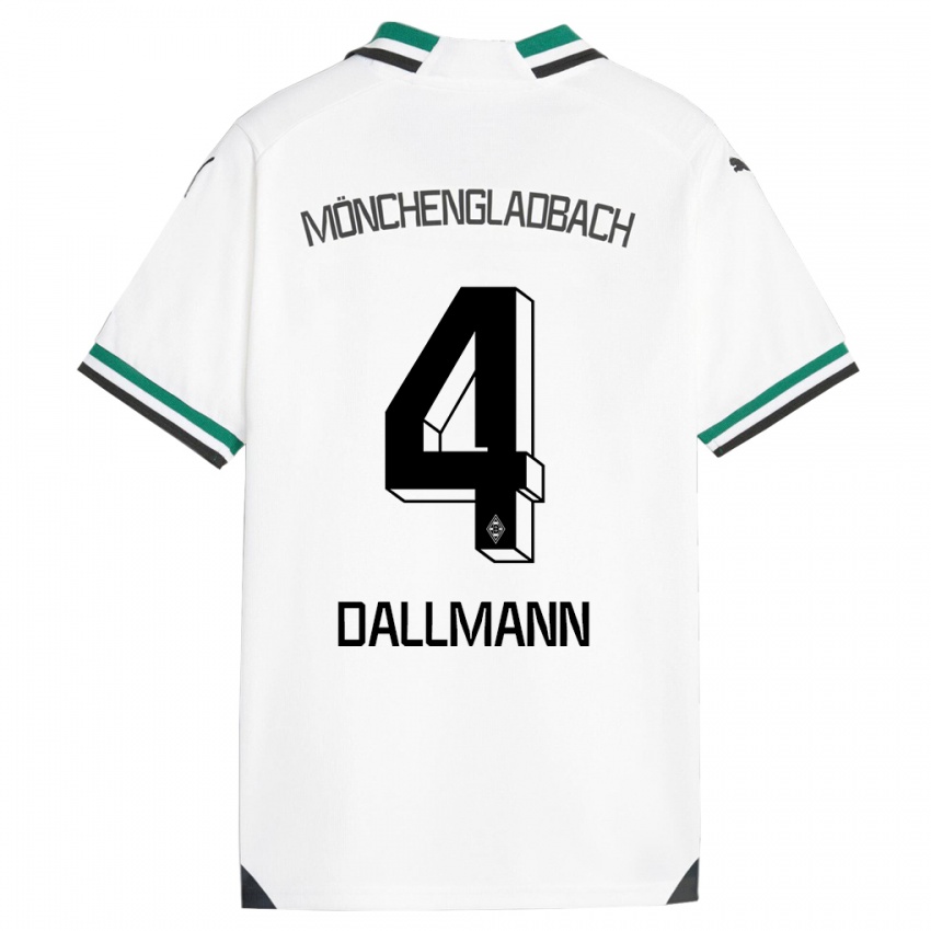Damen Pauline Dallmann #4 Weiß Grün Heimtrikot Trikot 2023/24 T-Shirt Schweiz