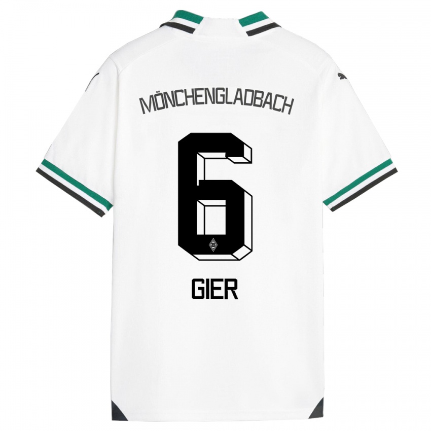 Damen Madeline Gier #6 Weiß Grün Heimtrikot Trikot 2023/24 T-Shirt Schweiz