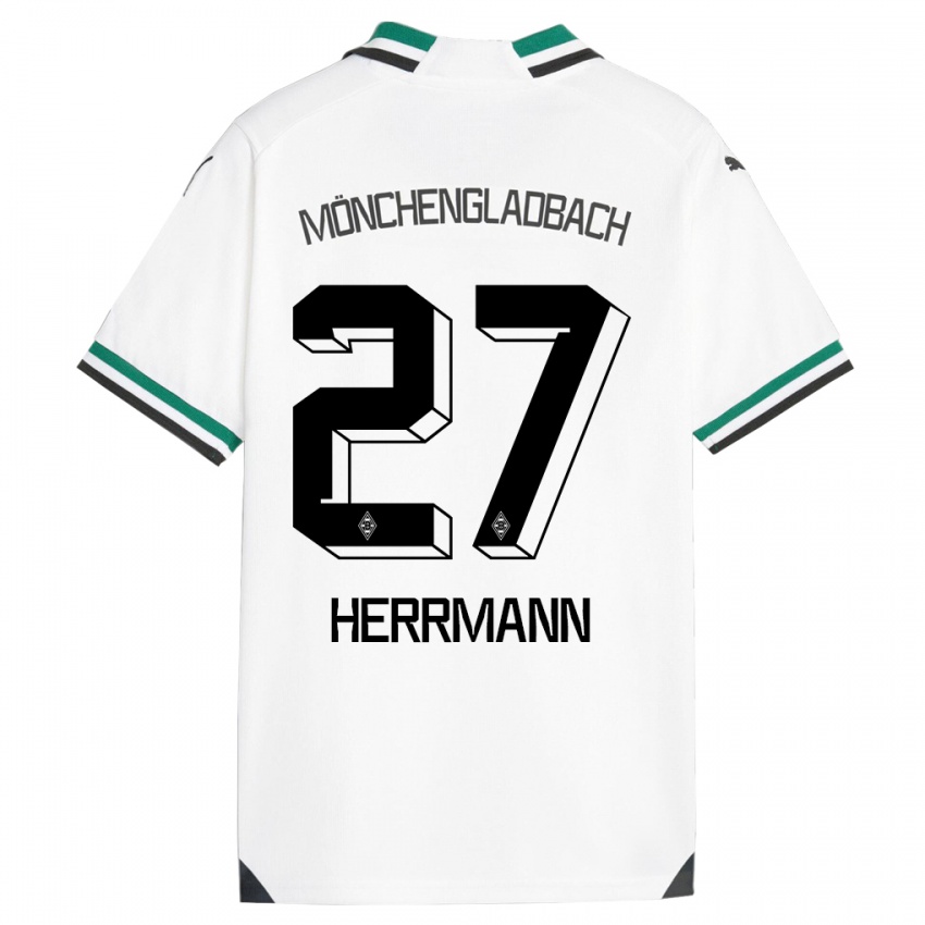 Damen Michelle Herrmann #27 Weiß Grün Heimtrikot Trikot 2023/24 T-Shirt Schweiz