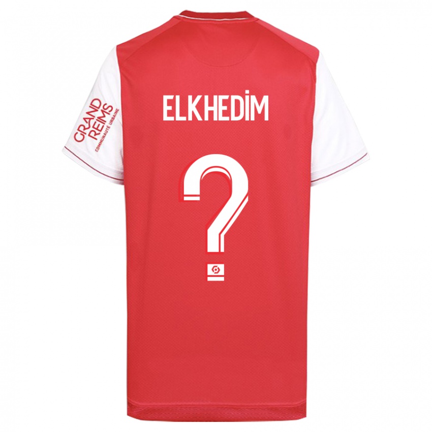Damen Abdenoor Elkhedim #0 Rot Heimtrikot Trikot 2023/24 T-Shirt Schweiz