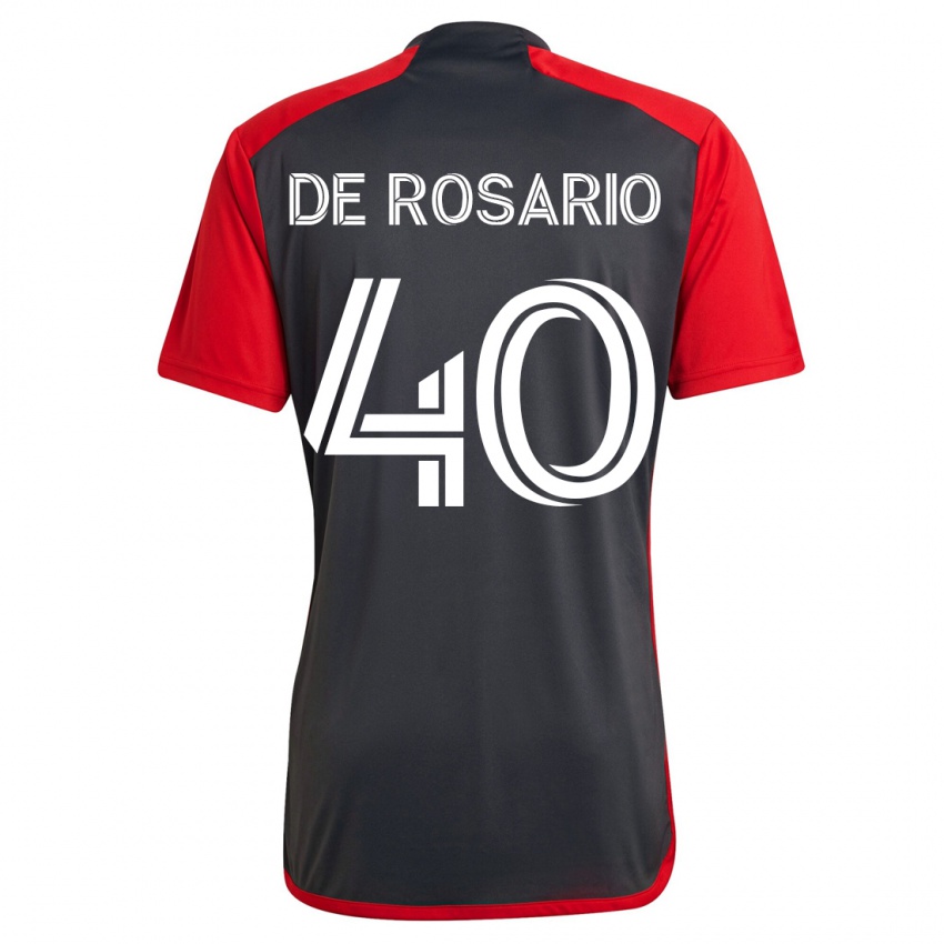 Damen Adisa De Rosario #40 Grau Heimtrikot Trikot 2023/24 T-Shirt Schweiz