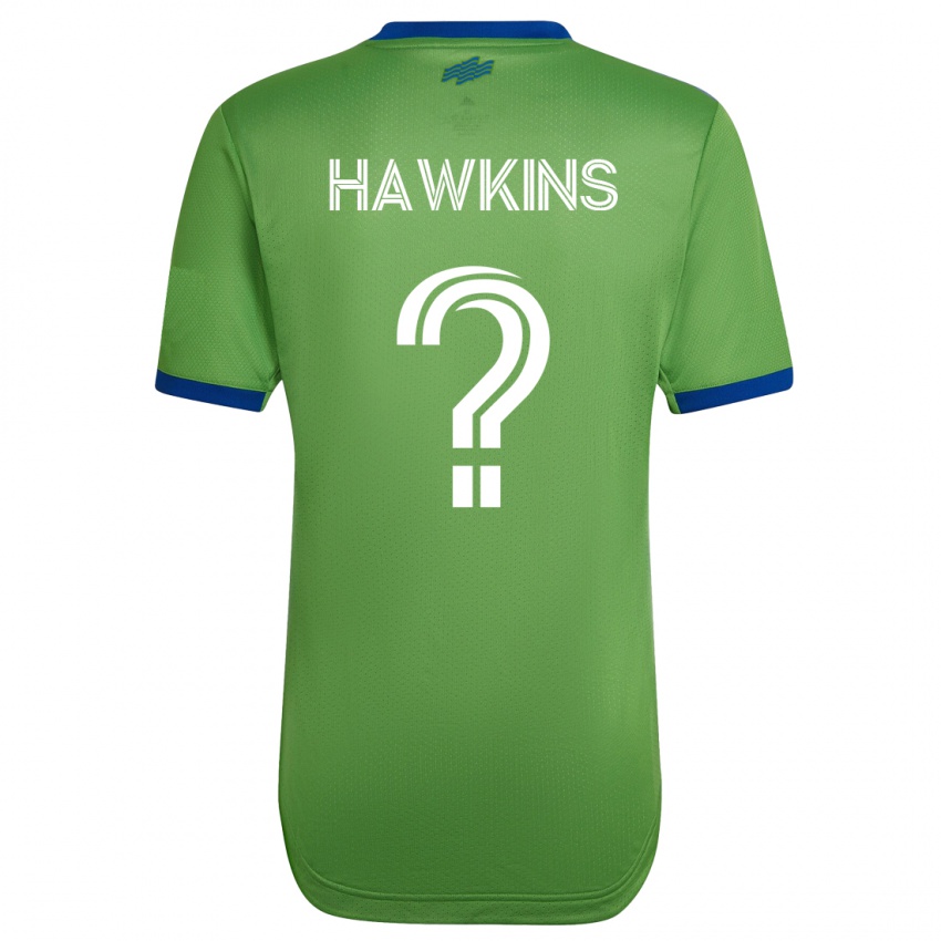 Damen Stuart Hawkins #0 Grün Heimtrikot Trikot 2023/24 T-Shirt Schweiz