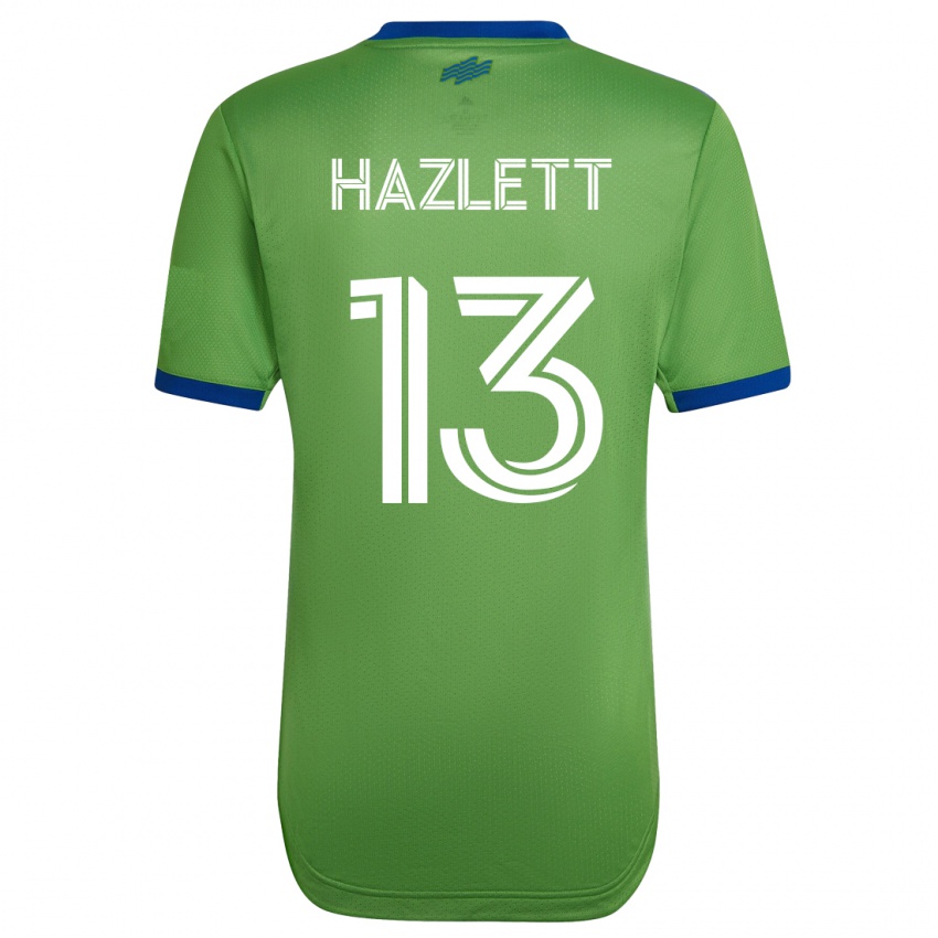 Damen Kimberly Hazlett #13 Grün Heimtrikot Trikot 2023/24 T-Shirt Schweiz