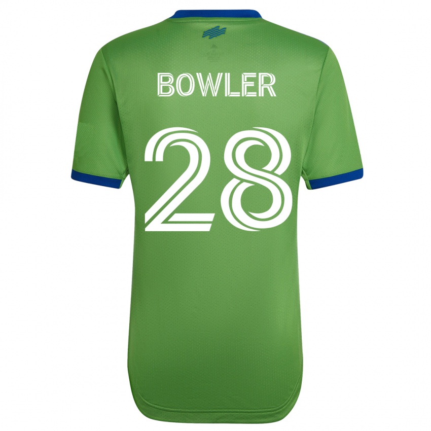 Damen Rachel Bowler #28 Grün Heimtrikot Trikot 2023/24 T-Shirt Schweiz