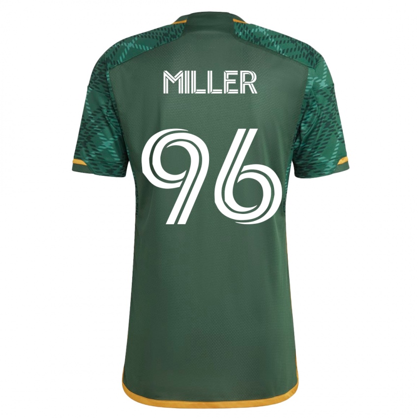 Damen Carver Miller #96 Grün Heimtrikot Trikot 2023/24 T-Shirt Schweiz