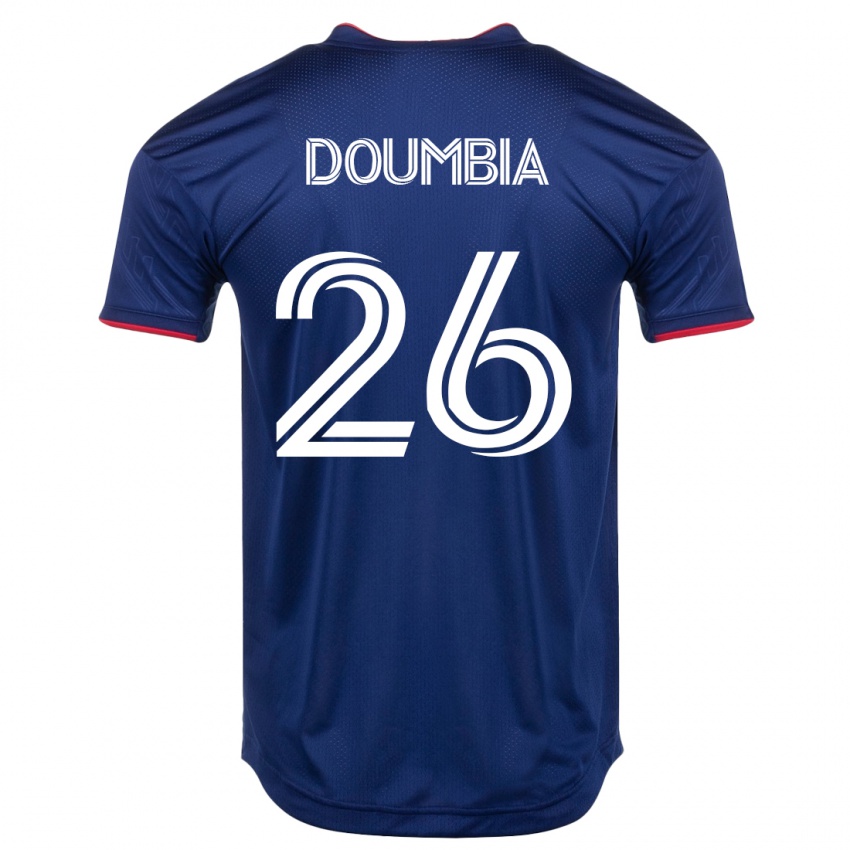 Damen Ousmane Doumbia #26 Marine Heimtrikot Trikot 2023/24 T-Shirt Schweiz