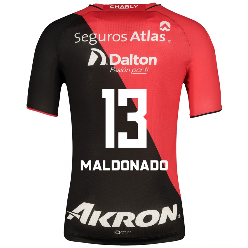 Damen Maritza Maldonado #13 Schwarz Heimtrikot Trikot 2023/24 T-Shirt Schweiz