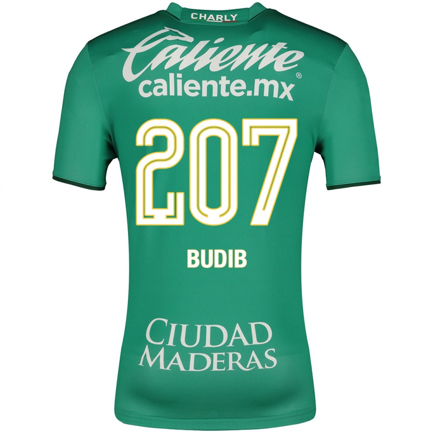 Femme Maillot Pedro Budib #207 Vert Tenues Domicile 2023/24 T-Shirt Suisse