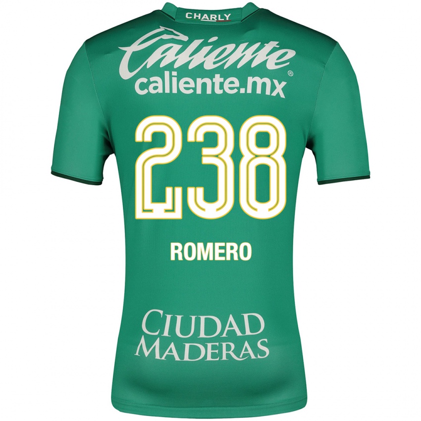 Femme Maillot Paulo Romero #238 Vert Tenues Domicile 2023/24 T-Shirt Suisse