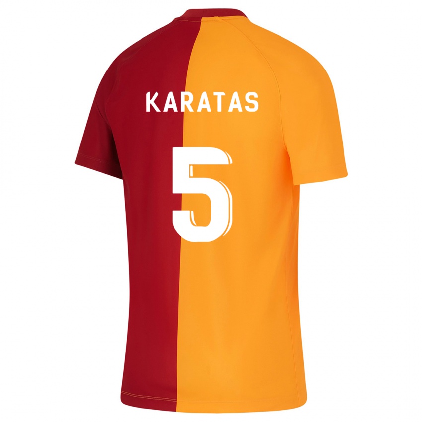 Damen Eda Karataş #5 Orangefarben Heimtrikot Trikot 2023/24 T-Shirt Schweiz