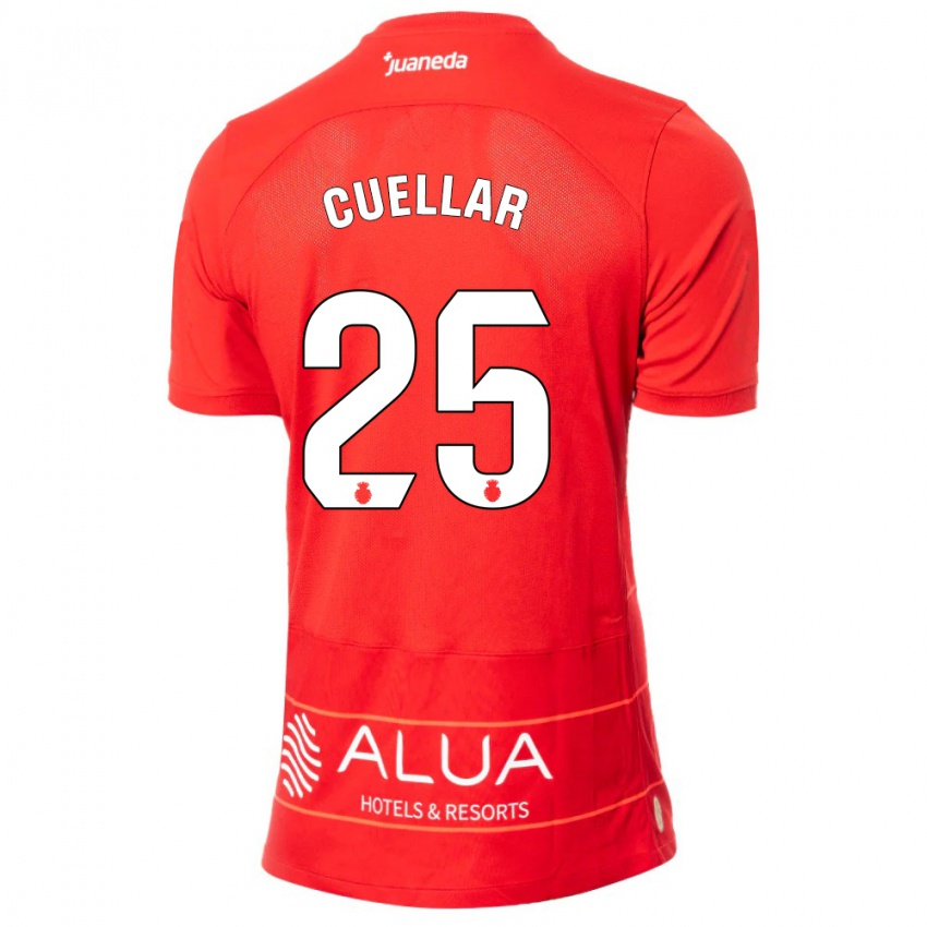 Damen Iván Cuéllar #25 Rot Heimtrikot Trikot 2023/24 T-Shirt Schweiz