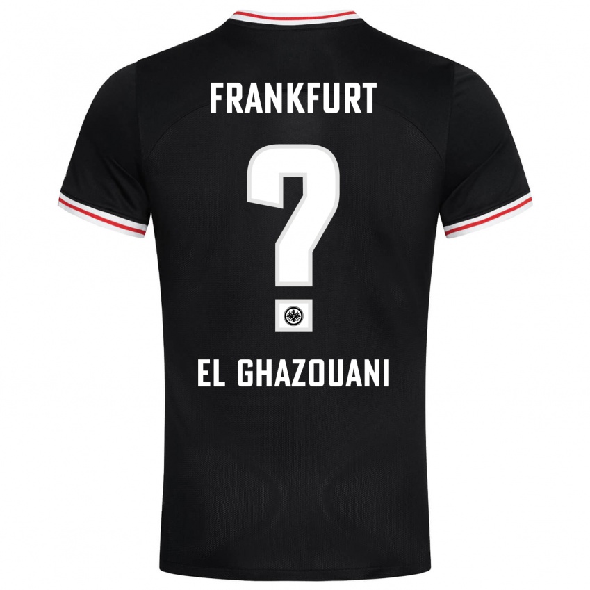 Damen Mohamed El Ghazouani #0 Schwarz Auswärtstrikot Trikot 2023/24 T-Shirt Schweiz