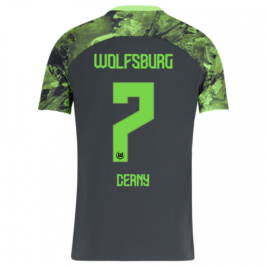 Damen Vaclav Cerny #7 Dunkelgrau Auswärtstrikot Trikot 2023/24 T-Shirt Schweiz