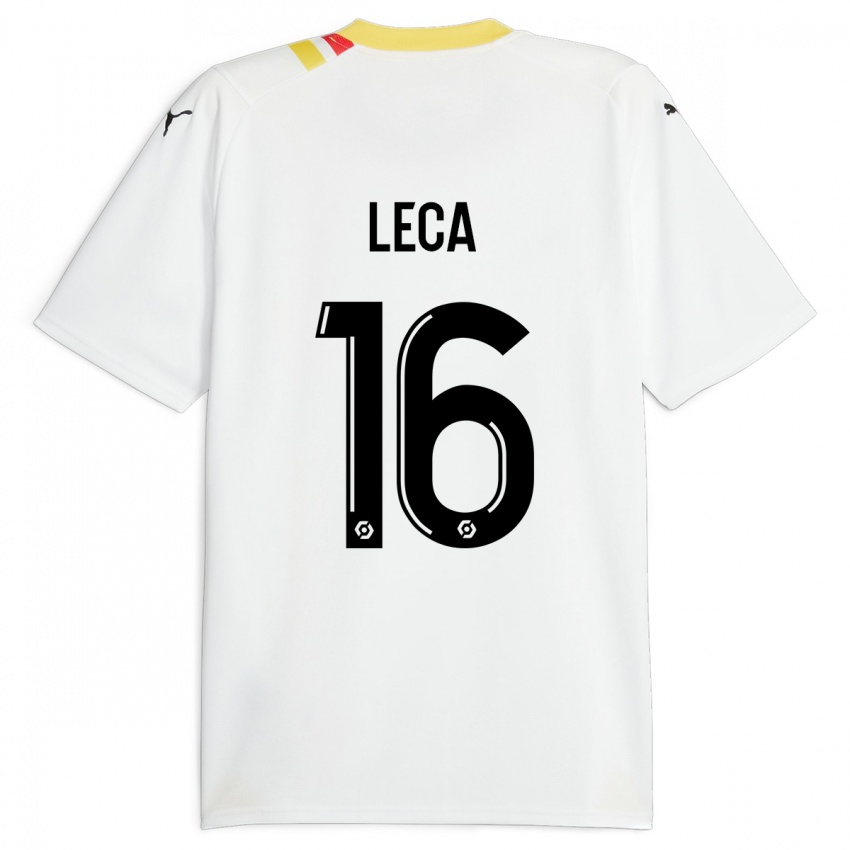 Damen Jean-Louis Leca #16 Schwarz Auswärtstrikot Trikot 2023/24 T-Shirt Schweiz