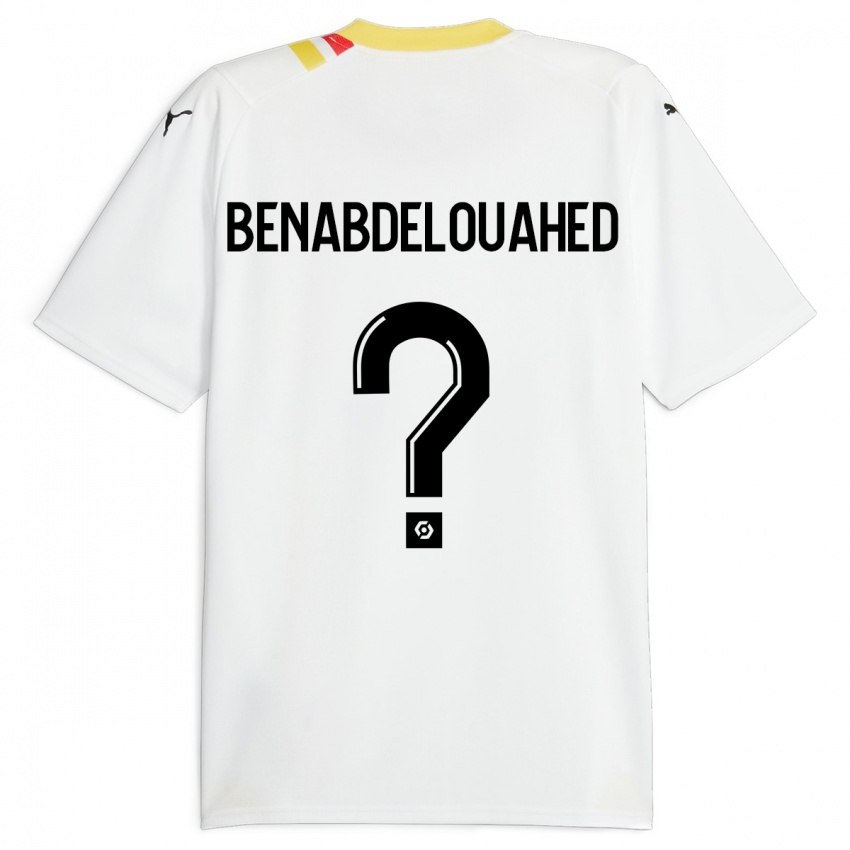 Damen Kaïs Benabdelouahed #0 Schwarz Auswärtstrikot Trikot 2023/24 T-Shirt Schweiz