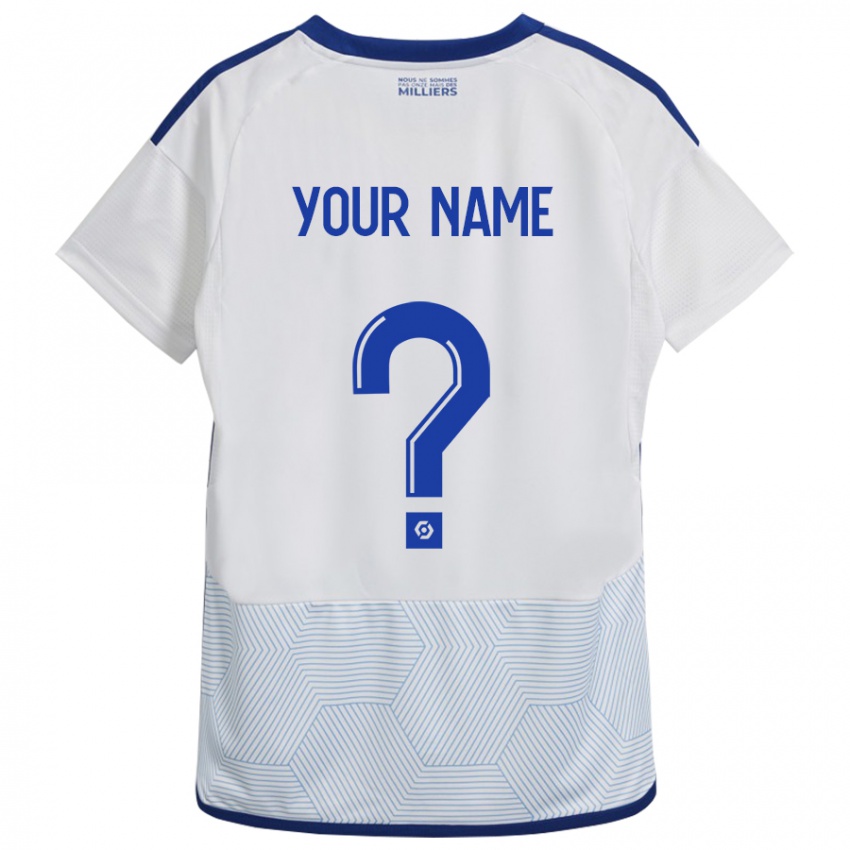 Femme Maillot Votre Nom #0 Blanc Tenues Extérieur 2023/24 T-Shirt Suisse