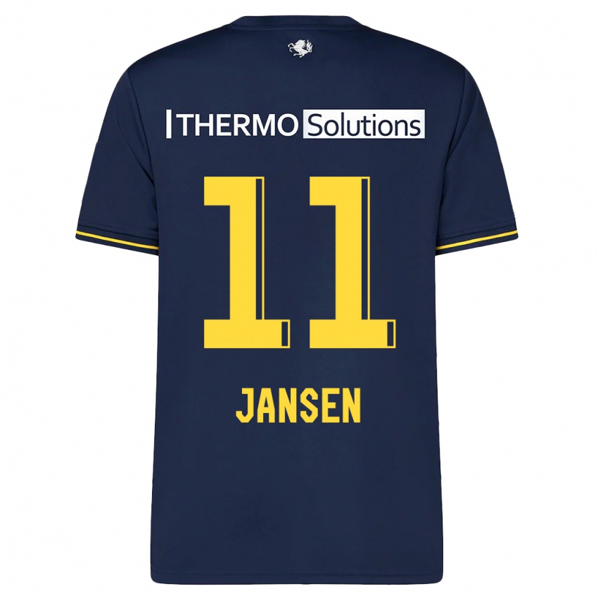 Damen Renate Jansen #11 Marine Auswärtstrikot Trikot 2023/24 T-Shirt Schweiz