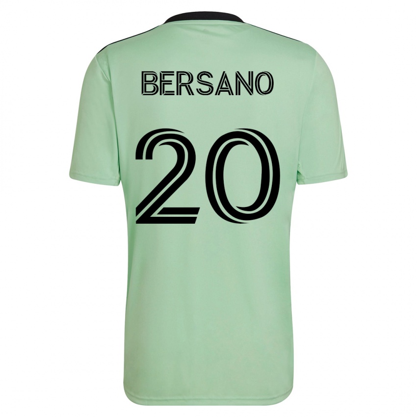 Damen Matt Bersano #20 Hellgrün Auswärtstrikot Trikot 2023/24 T-Shirt Schweiz