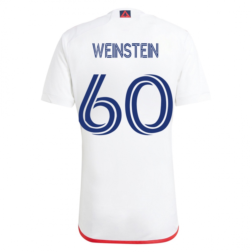 Damen Max Weinstein #60 Weiß Rot Auswärtstrikot Trikot 2023/24 T-Shirt Schweiz