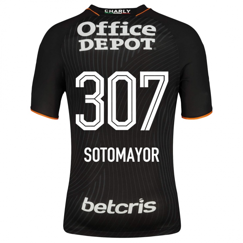 Damen Jacob Sotomayor #307 Schwarz Auswärtstrikot Trikot 2023/24 T-Shirt Schweiz