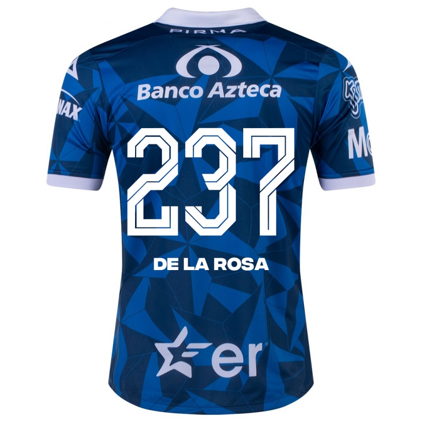 Femme Maillot Álvaro De La Rosa #237 Bleu Tenues Extérieur 2023/24 T-Shirt Suisse