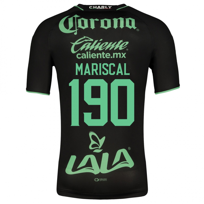 Femme Maillot Salvador Mariscal #190 Noir Tenues Extérieur 2023/24 T-Shirt Suisse