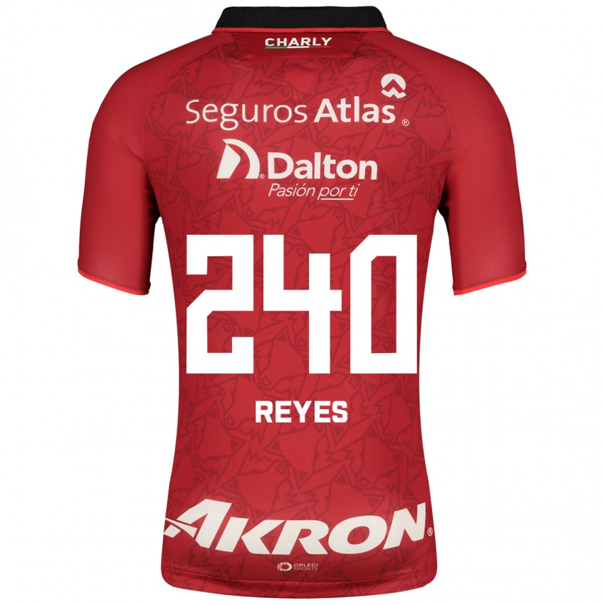Damen Óscar Reyes #240 Rot Auswärtstrikot Trikot 2023/24 T-Shirt Schweiz