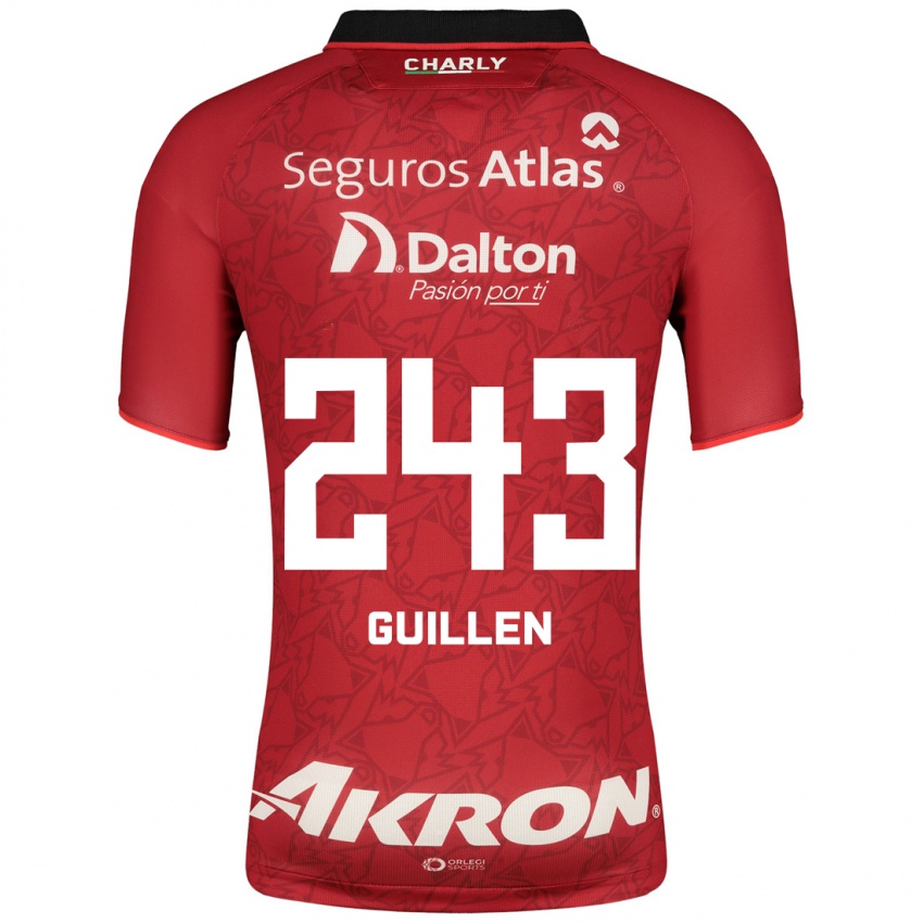 Damen Jesús Guillén #243 Rot Auswärtstrikot Trikot 2023/24 T-Shirt Schweiz