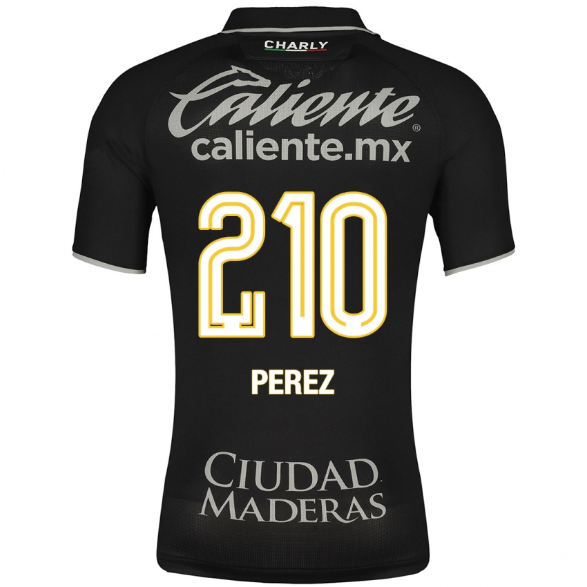 Femme Maillot Arez Pérez #210 Noir Tenues Extérieur 2023/24 T-Shirt Suisse