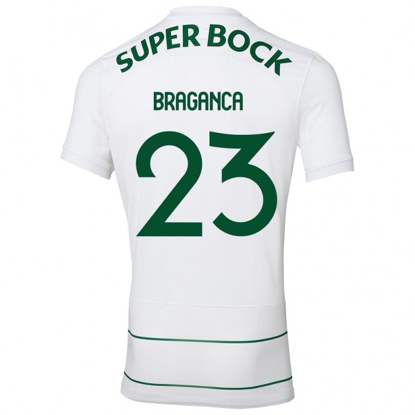 Damen Daniel Braganca #23 Weiß Auswärtstrikot Trikot 2023/24 T-Shirt Schweiz
