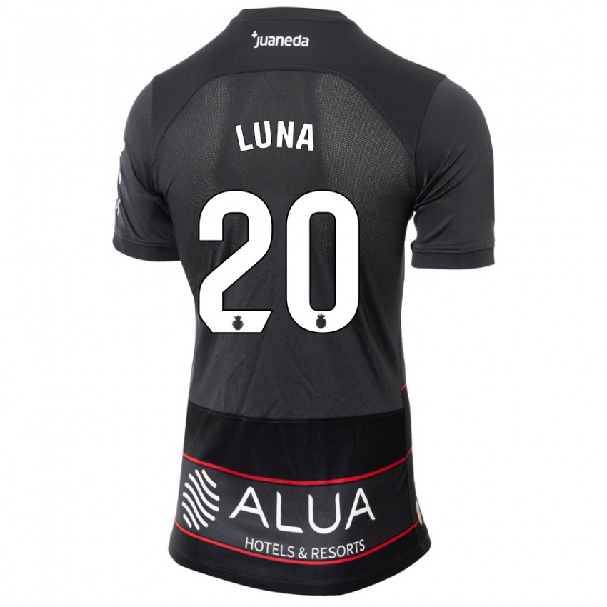 Damen Daniel Luna #20 Schwarz Auswärtstrikot Trikot 2023/24 T-Shirt Schweiz