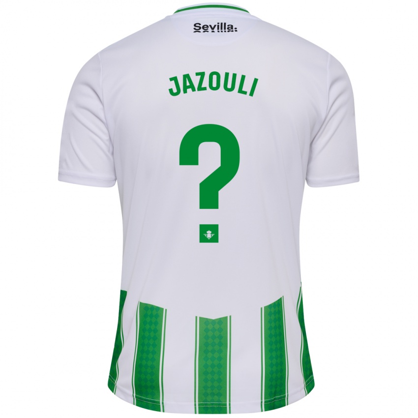 Enfant Maillot Mohamed Jazouli #0 Blanc Tenues Domicile 2023/24 T-Shirt Suisse
