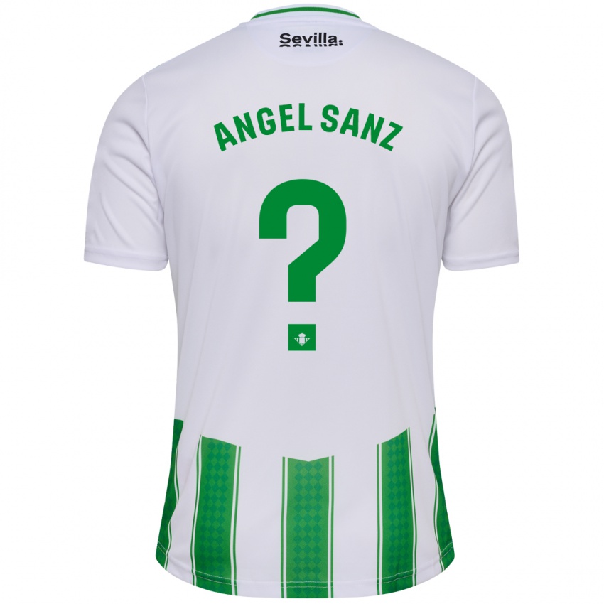 Enfant Maillot Miguel Ángel Sanz #0 Blanc Tenues Domicile 2023/24 T-Shirt Suisse