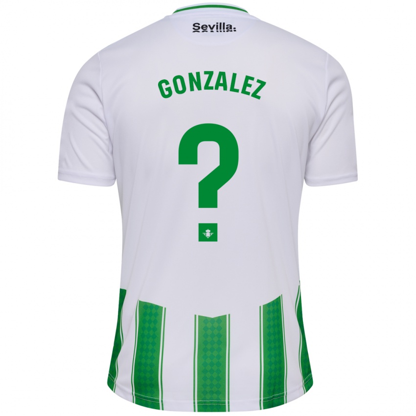 Enfant Maillot David González #7 Blanc Tenues Domicile 2023/24 T-Shirt Suisse