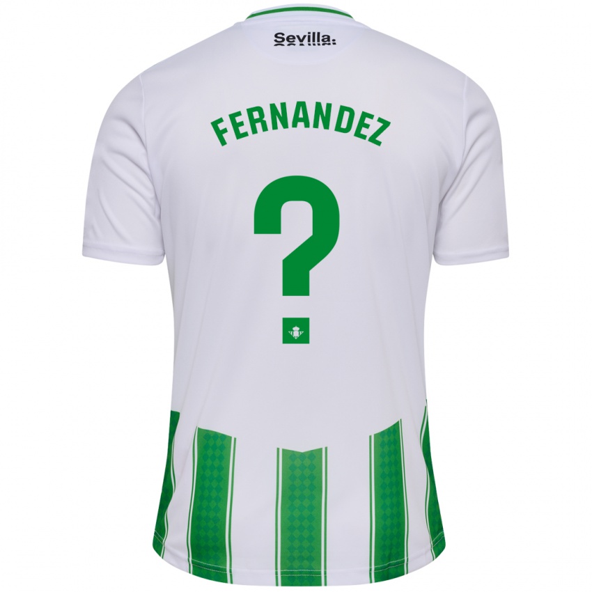 Enfant Maillot Nicolás Fernández #0 Blanc Tenues Domicile 2023/24 T-Shirt Suisse