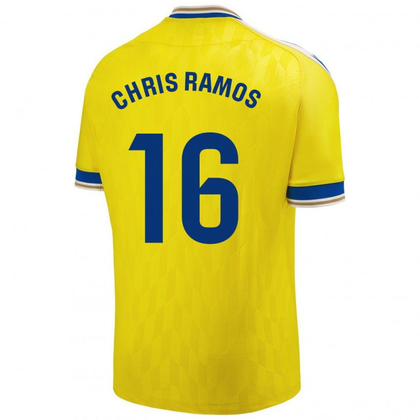 Kinder Chris Ramos #16 Gelb Heimtrikot Trikot 2023/24 T-Shirt Schweiz