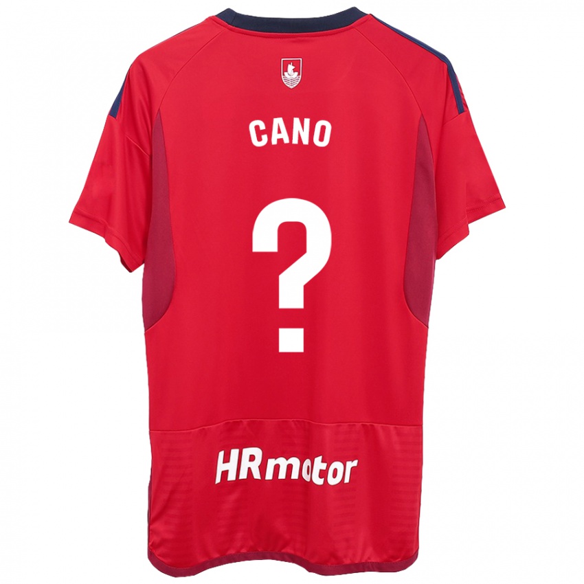 Enfant Maillot Javi Caño #0 Rouge Tenues Domicile 2023/24 T-Shirt Suisse