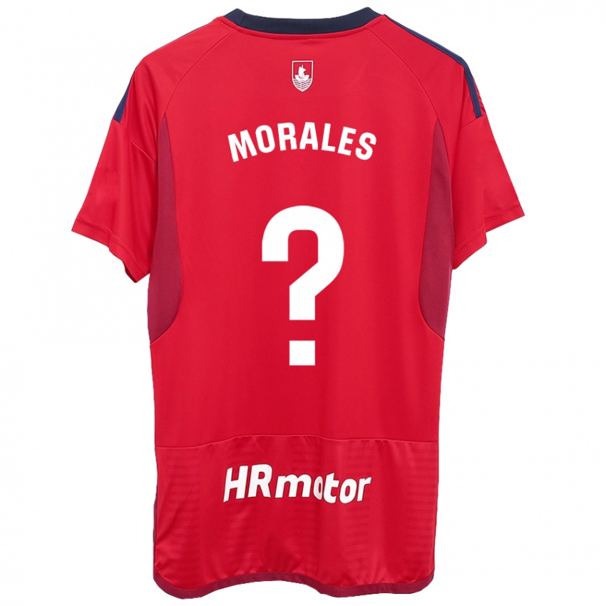 Enfant Maillot Anai Morales #0 Rouge Tenues Domicile 2023/24 T-Shirt Suisse