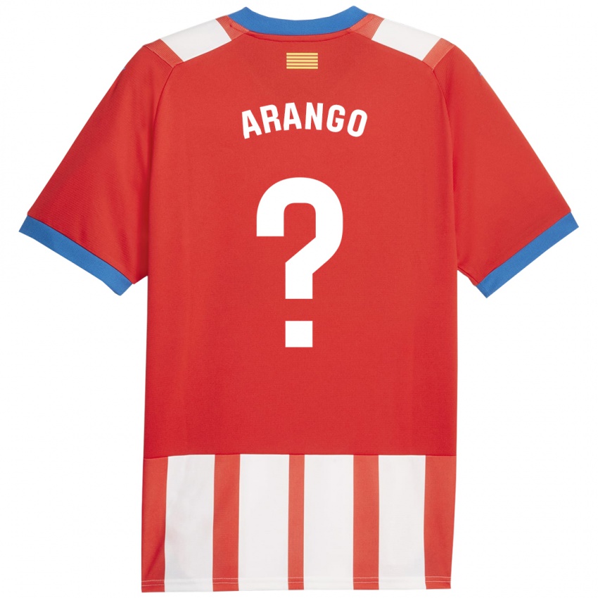 Enfant Maillot Juan Arango #0 Rouge Blanc Tenues Domicile 2023/24 T-Shirt Suisse