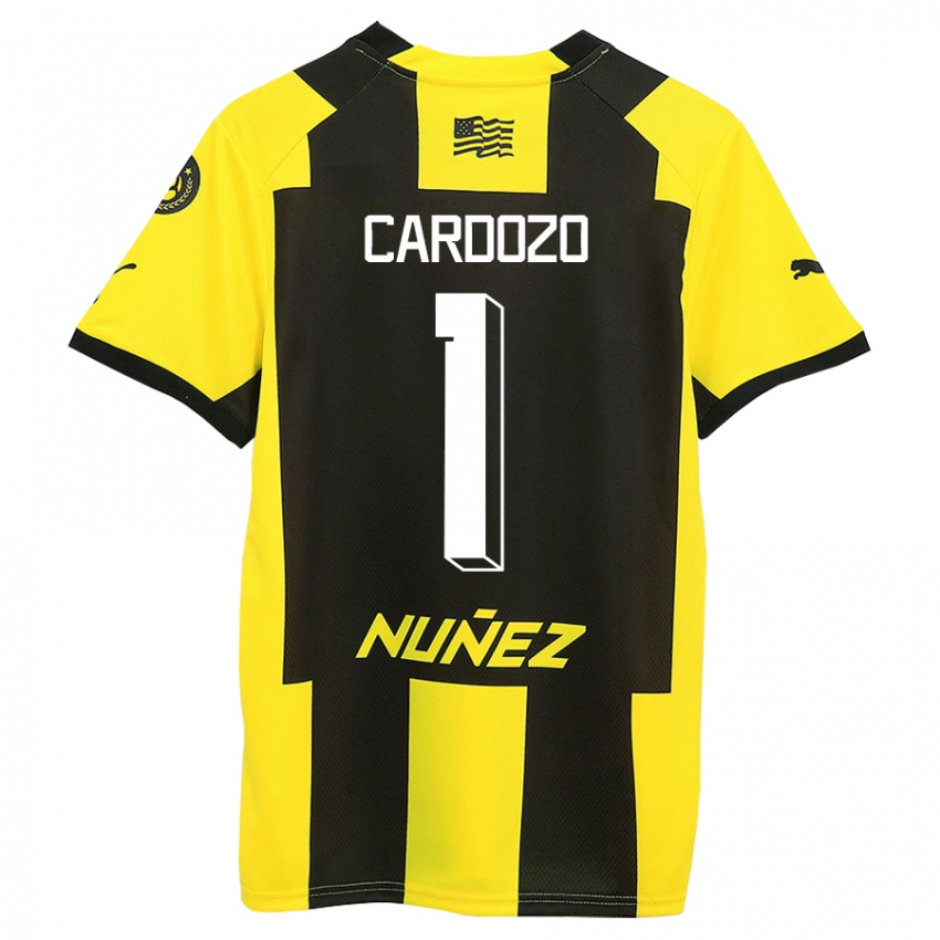 Kinder Thiago Cardozo #1 Gelb Schwarz Heimtrikot Trikot 2023/24 T-Shirt Schweiz